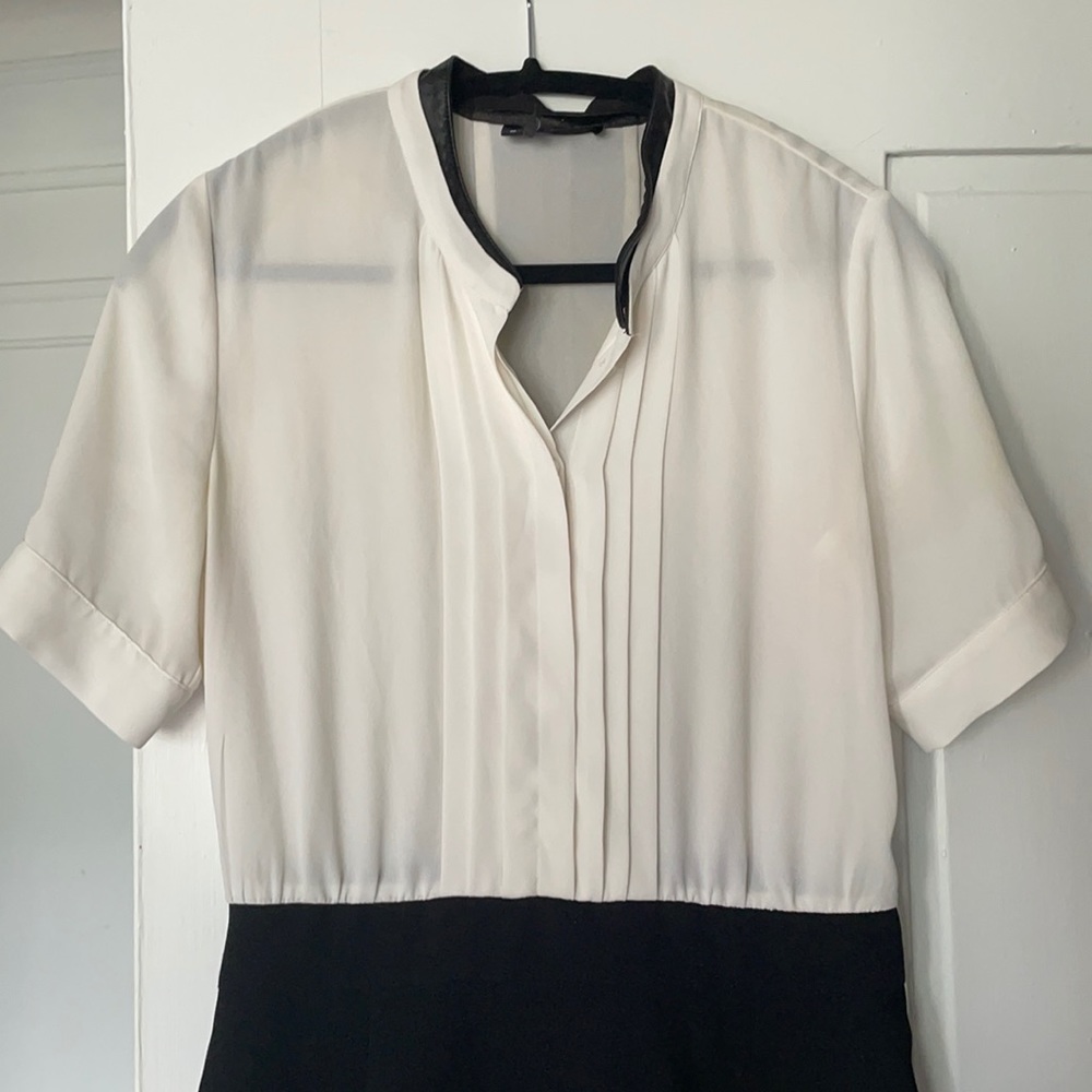The Kooples Black and White dress - Size M